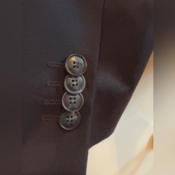 Officine Generale Paris Sport Jacket Wool Size 54 /44 US Navy Blue Men’s $900 - Picture 4 of 6